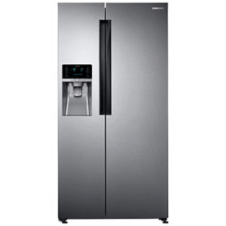 Samsung RS58K6387SL American Style Fridge Freezer, A+ Energy Rating, 90cm Width, Silver